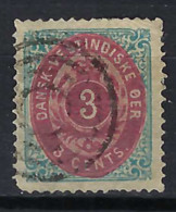 ANTILLES DANOISES 1897: Le ZNr. 6, B Obl. "cible" - West Indies