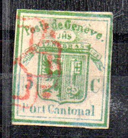 Sello Nº 4  Suiza - 1843-1852 Federal & Cantonal Stamps