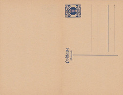 FREIE STADT DANZIG 1921 - 2 X 40 Pf Ganzsache Auf Doppel-Pk Ungebraucht ** ... - Postal  Stationery