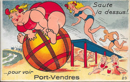 Carte à Système Avec Ses 10 Mini-vues - Saute La Dessus!......pour Voir Port-Vendres - Port Vendres