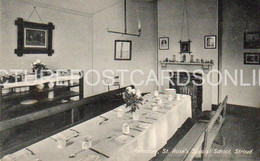 STROUD  ST ROSES SPECIAL SCHOOL REFECTORY OLD B/W POSTCARD GLOUCESTERSHIRE - Other & Unclassified
