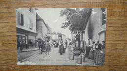 Réédition , Livernon , Rue De La Fromagerie "" Carte Animée "" - Livernon