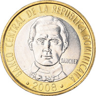 Monnaie, République Dominicaine, 5 Pesos, 2008 - Dominicana
