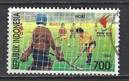 Indonesie 1719 Used ; Hockey, Jouer Au Hockey, Jugar Hokey 1996 NOW MANY STAMPS INDONESIA VERY CHEAP - Hockey (su Erba)