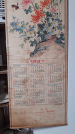 Calendrier De 1987 En Paille - Big : 1981-90