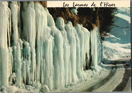 Les Larmes De L'Hiver - Stalactites De Glace Au Bord D'une Route - Cpm - 1978 - Other & Unclassified