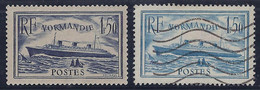 FRANCIA 1935/36 - Yvert #299/300 - VFU - Oblitérés