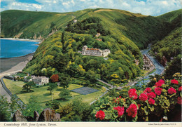 Postcard Countisbury Hill From Lynton Devon [ John Hinde ] My Ref B25509 - Lynmouth & Lynton