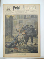 Le Petit Journal N°845 – 27 Janvier 1907 – Mœurs D’apaches – Fête Du Pays Breton : Jour Des Mariages à Plougastel - Le Petit Journal
