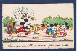 CPA Disney Walt Mickey écrite Voir Dos - Sonstige & Ohne Zuordnung