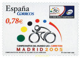 160710 MNH ESPAÑA 2005 CAMPEONATOS DEL MUNDO DE CICLISMO - Ciclismo