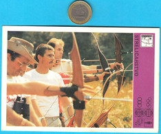 ARCHERY (Strelicarstvo) Yugoslavia Old Card Svijet Sporta 1980 * Tir à L'arc Bogenschießen Tiro Con L'arco Tiro Al Arco - Bogenschiessen