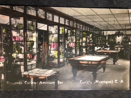 Postcard Corinto American Bar 1932 - Nicaragua