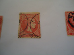 GREECE USED LARGE HERMES HEADS  20L   WITH  POSTMARK ATHENS - Sonstige & Ohne Zuordnung