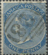 670897 USED JAMAICA 1870 REINA VICTORIA - Jamaica (...-1961)