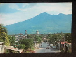 Postcard Granada And Mombacho Volcano Circulated In 1998 - Nicaragua