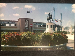 Postcard Somoza Stadium Circulated 1968 - Nicaragua
