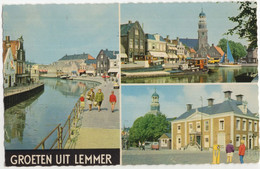 Groeten Uit Lemmer - (Friesland, Nederland/Holland)  - 1963 - Lemmer