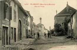 Blamont * Rue De Voise * Commerce C. DUBOIS * Villageois - Blamont