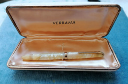 PENNA STILOGRAFICA VERBANA 1945 ITALIAN FOUNTAIN PEN - Stylos