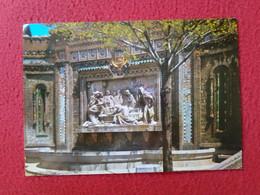 POSTAL POST CARD Nº 1 TERUEL ARAGÓN RETABLO DE LOS AMANTES EN LA ESCALINATA, EDICIONES SICILIA SPAIN LOVERS AMANTS...VER - Teruel