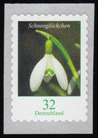 3662 Blume Schneeglöckchen 32 Cent, Selbstklebend, ** Postfrisch - Unclassified