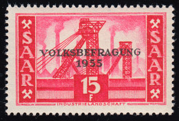 Saarland 362 Volksbefragung 15 Fr 1955, ** - Nuevos