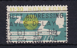 Hong Kong: 1965   I.T.U. Centenary   SG215   $1.30    Used - Usados