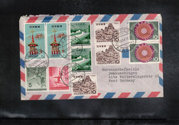 Japan 1964 Interesting Airmail Letter - Cartas