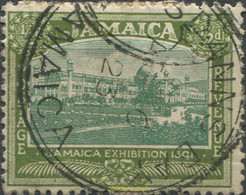 671076 USED JAMAICA 1920 FILIGRANA CA MULTIPLE - Jamaica (...-1961)