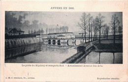 Anvers En 1860 - La Porte Du Kipdorp Et Remparts Sud - Antwerpen