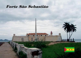 Sao Tome And Principe Islands Saint Sebastian Fortress Lighthouse New Postcard - Sao Tome And Principe