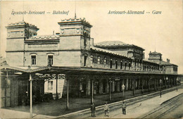 Avricourt Allemand * La Gare * Cheminots * Bahnhof * Ligne Chemin De Fer - Otros & Sin Clasificación