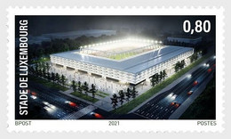 Luxembourg 2021 Luxembourg Stadium Stamp 1v MNH - Neufs