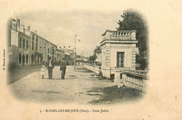 St Paul Cap De Joux * 1905 * Poids Public * Balance Bascule * Villageois - Saint Paul Cap De Joux