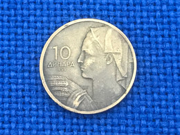 Münze Münzen Umlaufmünze Jugoslawien 10 Dinar 1955 - Yugoslavia