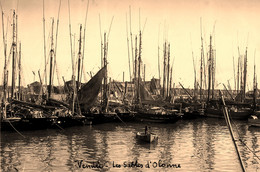 Les Sables D'olonne * Les Thonniers * Bateaux De Pêche Et Pêcheurs * Photo Ancienne Format Carte Photo 9x14cm - Sables D'Olonne