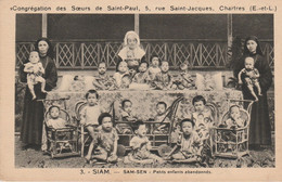 Birmanie - SIAM - Sam Sen: Petits Enfants Abandonnés - Congrégation Des Soeurs De Saint Paul - Myanmar (Burma)