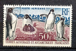 T.A.A.F. 1963 - 50 F. MANCHOTS ADÉLIE - PYGOSCELIS ADELIAE - GEBRUIKT - (PA. 5)                                   Hk103g - Used Stamps