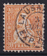 Zumstein 32 / Mi. 24 Sitzende Helvetia Sauber Gestempelt - Used Stamps