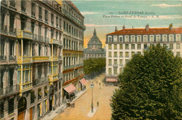 St étienne * La Place Dorian Et Hôtel De France - Saint Etienne