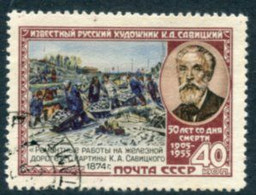 SOVIET UNION 1955 Sawitskiy Death Anniversary Used.  Michel 1750 A - Gebraucht