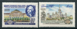 SOVIET UNION 1955 Lomonosov University LHM / *.  Michel 1780-81 - Nuovi