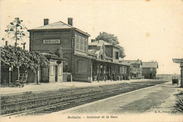 Bohain * Intérieur De La Gare Du Village * Ligne Chemin De Fer - Other & Unclassified