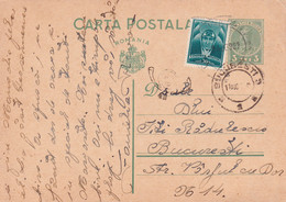 A 16506 - CARTA POSTALA 1936 FROM  BUCHAREST  KING MICHAEL 3LEI AVIATION STAMP - Storia Postale