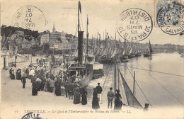 Trouville - Le Quai Et L'embarcadère Du Bateau Du Havre - Trouville