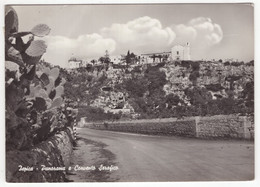 17604 " ISPICA-PANORAMA E CONVENTO SERAFICO " -VERA FOTO-CART. POST. SPED.1964 - Ragusa