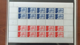 Lots TH A5 FRANCE Neufs Xx Une Feuille Legion Tricolore Cote 275 € - Collections (with Albums)