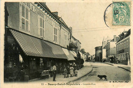 Neuvy St Sépulchre * La Grande Rue De La Commune * Commerce Magasin - Otros & Sin Clasificación