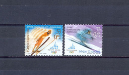 SERBIA AND MONTENEGRO - MNH - OLIMPIC GAMES 2006. - MI.NO.3313/4 - CV = 4 € - Winter 2006: Turin